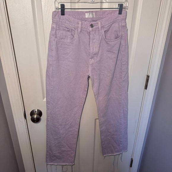 7 For All Mankind Lilac Easy Straight Ankle - Picture 2 of 15